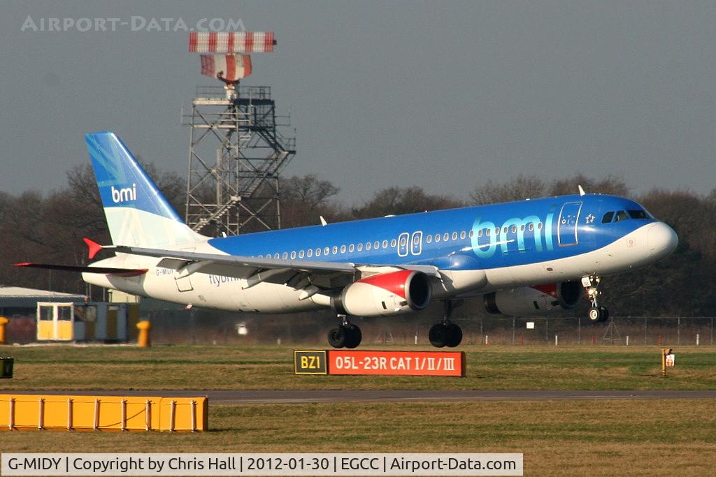 G-MIDY, 1999 Airbus A320-232 C/N 1014, BMI - British Midland