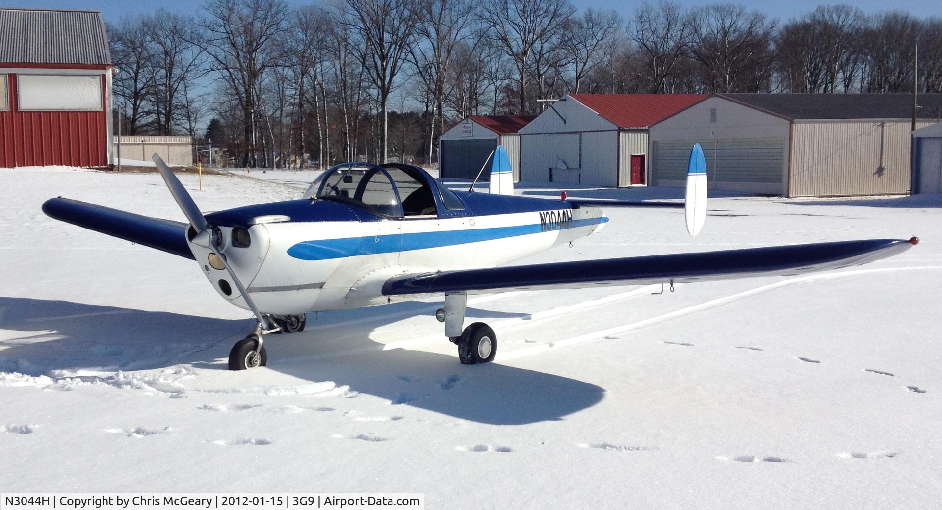 N3044H, 1946 Erco 415C Ercoupe C/N 3669, Winter flying - Great performer