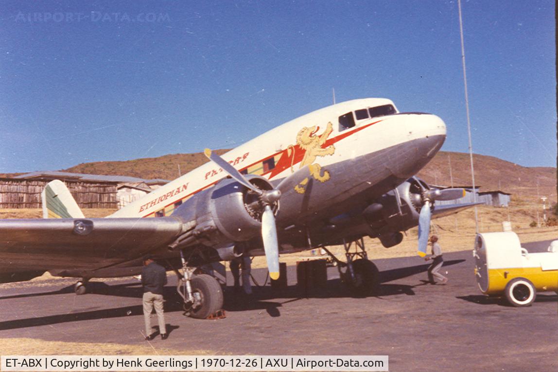 ET-ABX, Douglas C-47-DL C/N 4292, Ethiopian Airlines, Axum Airport