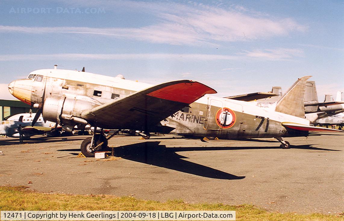 12471, 1943 Douglas C-47A Skytrain (Dakota III) C/N 12471, Musee de L Air - Dugny - Le Bourget  Aeronavale 71