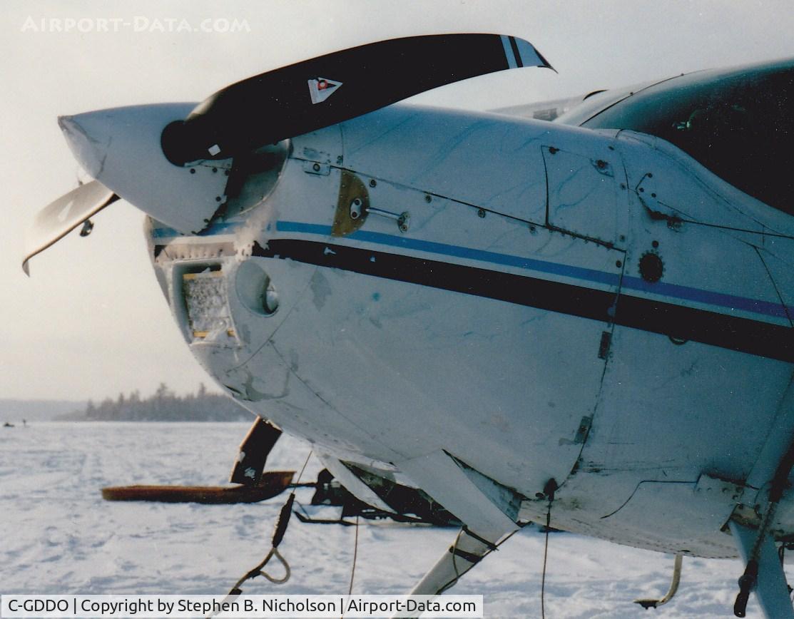 C-GDDO, 1976 Cessna 180J Skywagon C/N 180-52652, New streamlined propeller