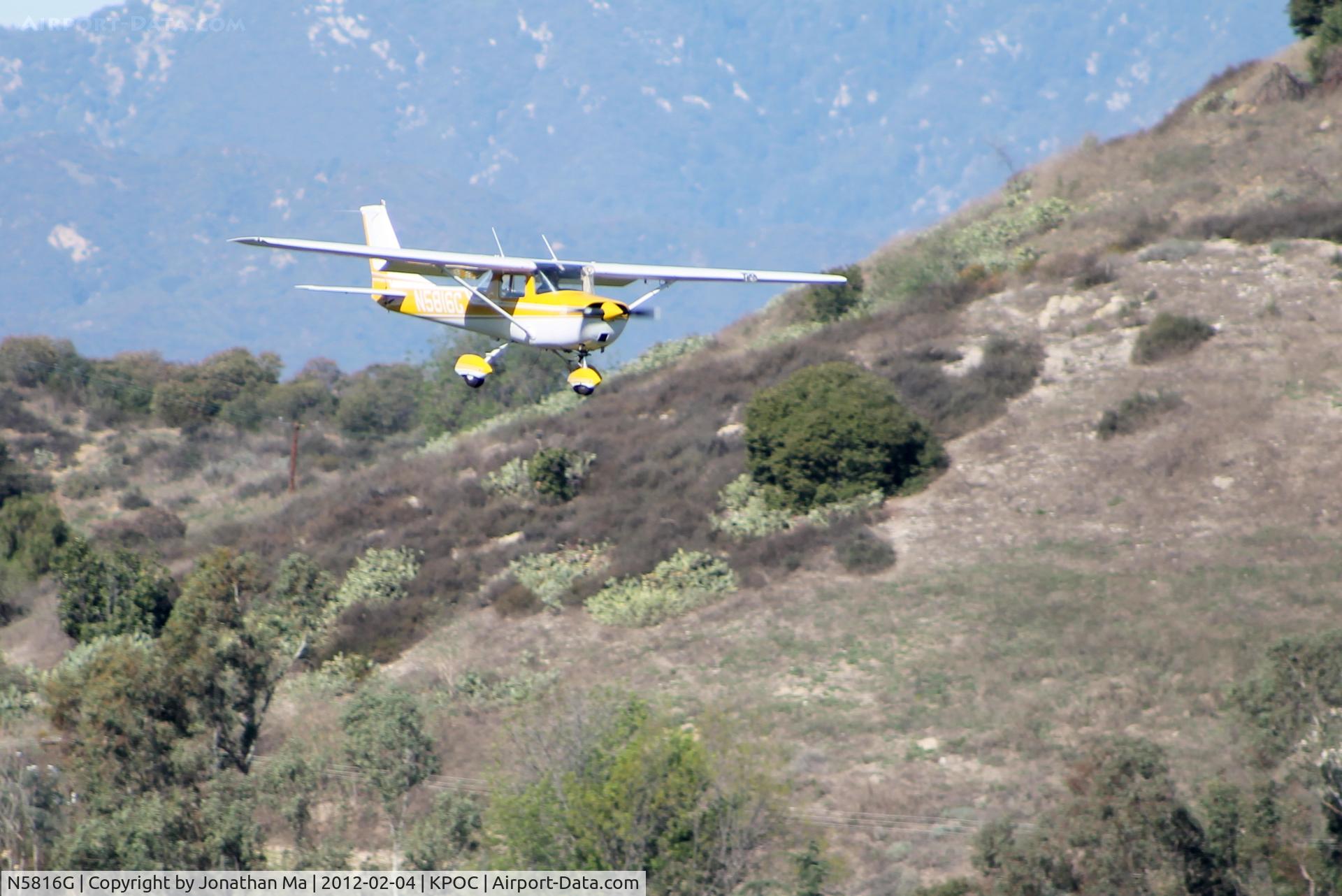 N5816G, 1969 Cessna 150K C/N 15071316, Short final 8L