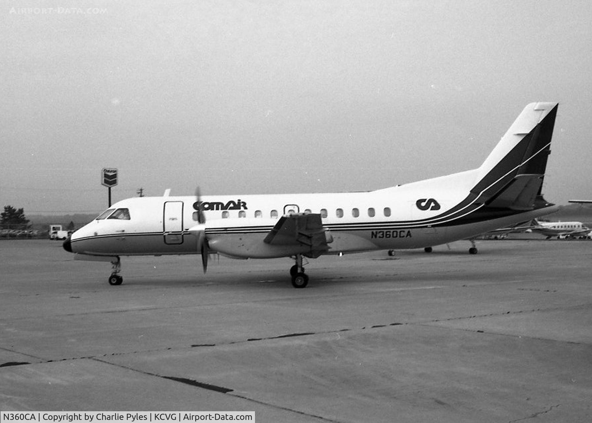 N360CA, 1980 Mitsubishi MU-300 C/N A009 S.A., SAAB SF340A was the first SAAB put in service by CVG based Comair