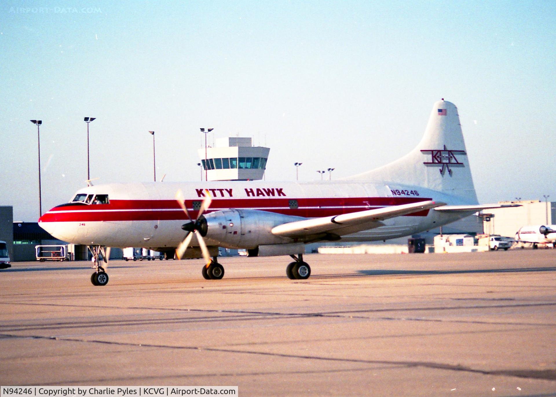 N94246, 1948 Convair 600-240D C/N 102, Early Morning at CVG. 