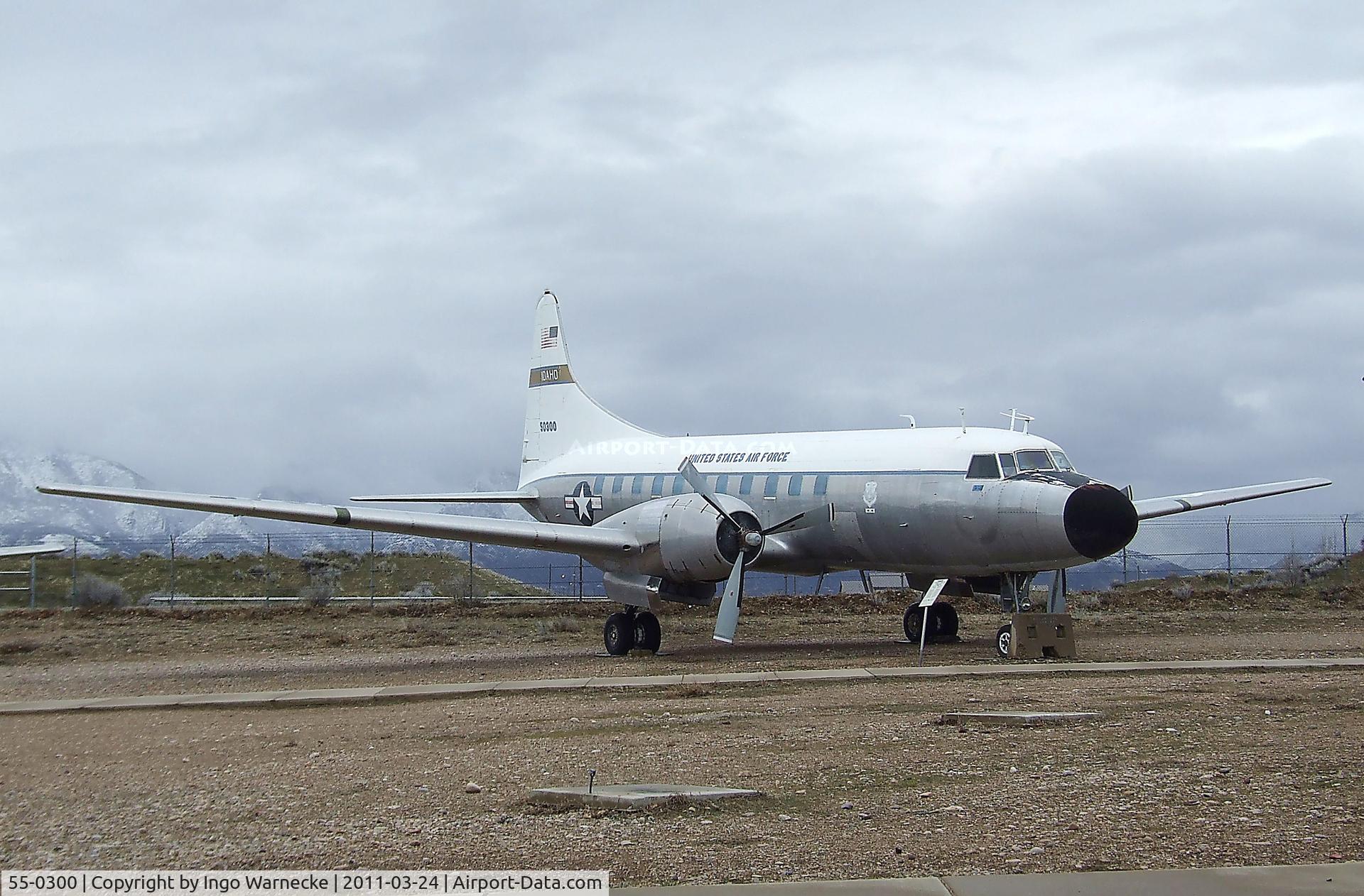 55-0300, 1955 Convair C-131D Samaritan C/N 233, Convair C-131D Samaritan at the Hill Aerospace Museum, Roy UT