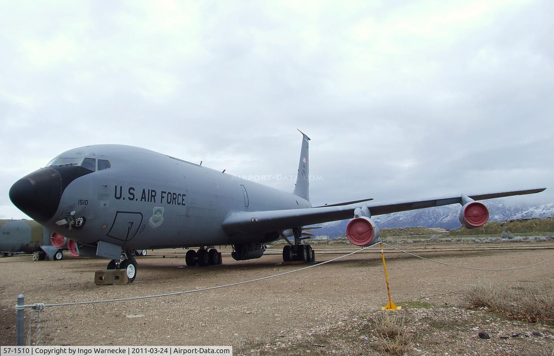 57-1510, 1957 Boeing KC-135E Stratotanker C/N 17581, Boeing KC-135E Stratotanker at the Hill Aerospace Museum, Roy UT
