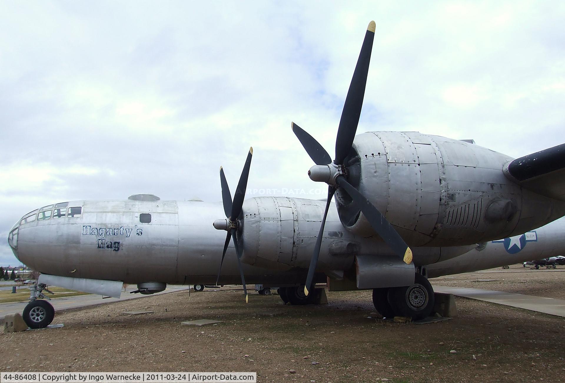 44-86408, 1944 Boeing B-29A Superfortress C/N Not found 44-86408, Boeing B-29A Superfortress at the Hill Aerospace Museum, Roy UT