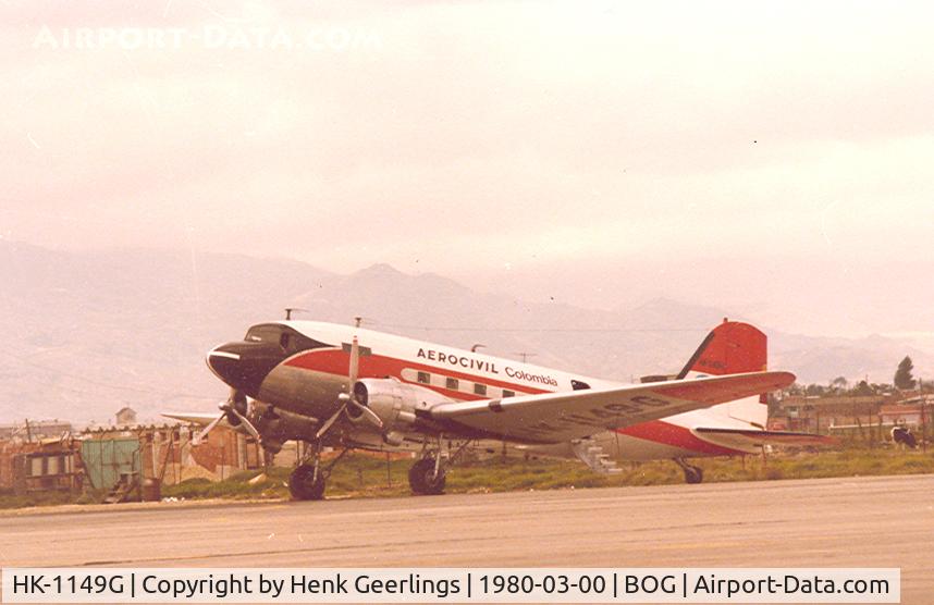 HK-1149G, Douglas C-47B Skytrain C/N 15148/26593, Aerocivil Colombia - Bogota