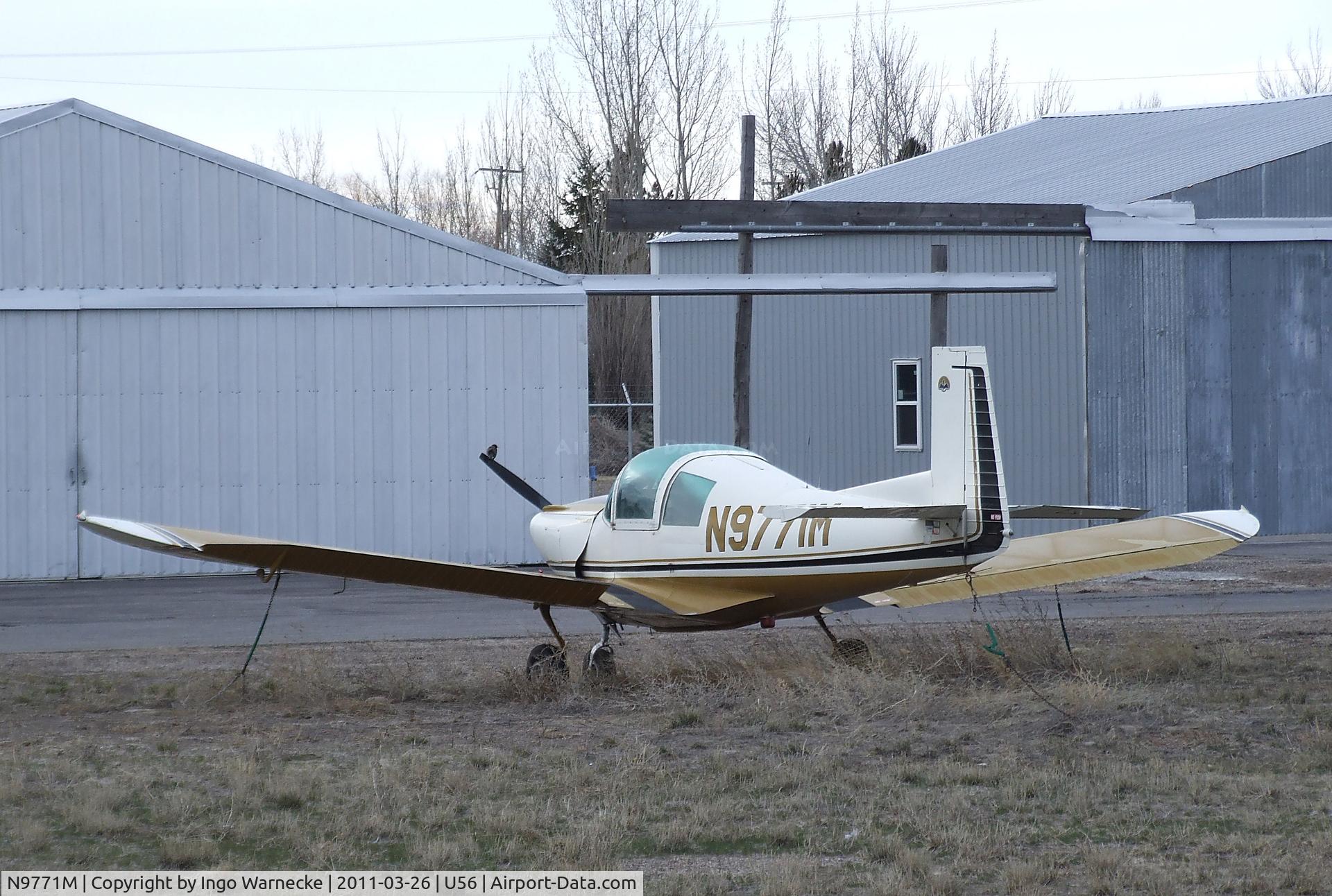 N9771M, 1970 Mooney M10 Cadet C/N 700042, Mooney M.10 Cadet at Rigby-Jefferson County airport, Rigby ID
