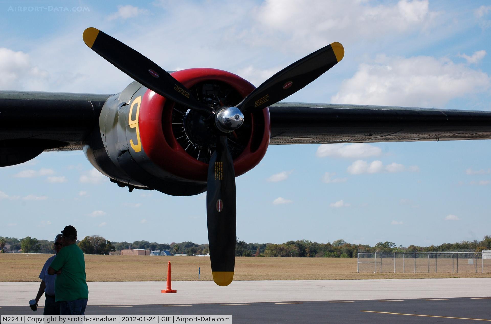 N224J, 1944 Consolidated B-24J-85-CF Liberator C/N 1347 (44-44052), 1944 Consolidated B-24J at Gilbert Airport, Winter Haven, FL