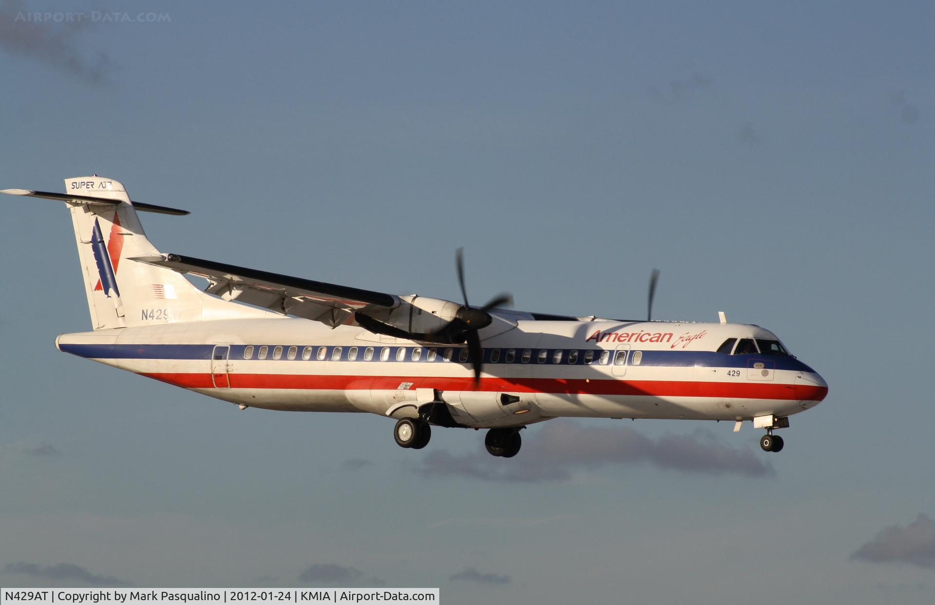 N429AT, 1994 ATR 72-212 C/N 429, ATR-72-212
