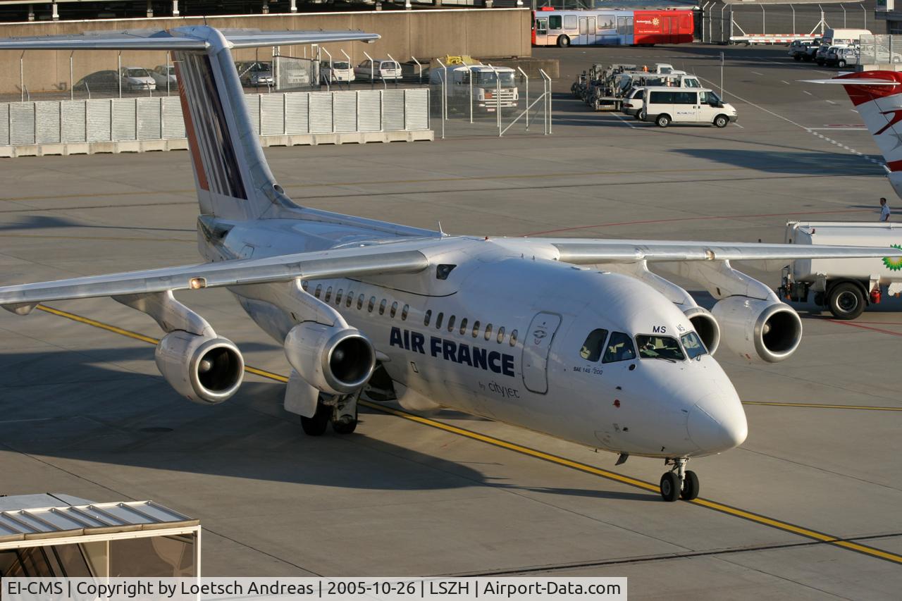 EI-CMS, 1985 British Aerospace BAe.146-200A C/N E2044, Air France Regional