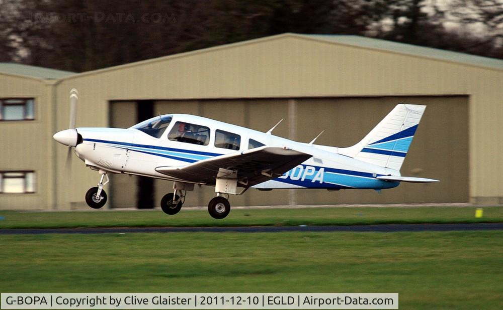 G-BOPA, 1984 Piper PA-28-181 Cherokee Archer II C/N 28-8490024, Originally owned by; Premier Flight Services Ltd (28.4.1988)