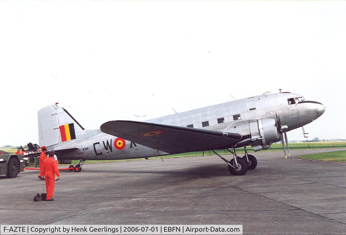 F-AZTE, 1943 Douglas C-47A-1-DL  Skytrain C/N 9172, Belgian AF Open House