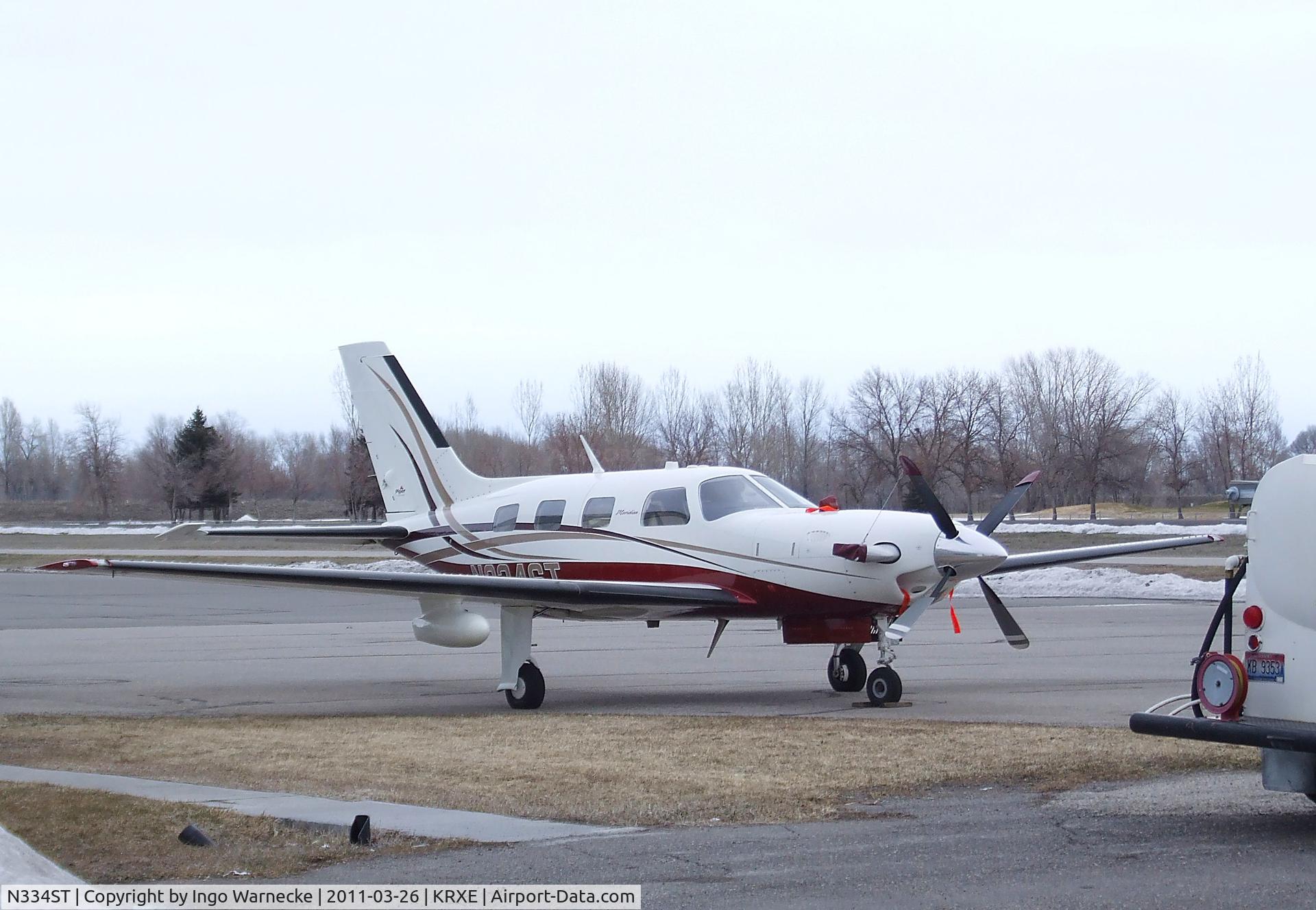 N334ST, 2007 Piper PA-46-500TP C/N 4697334, Piper PA-46-500TP Malibu Meridian at Rexburg-Madison County airport, Rexburg ID