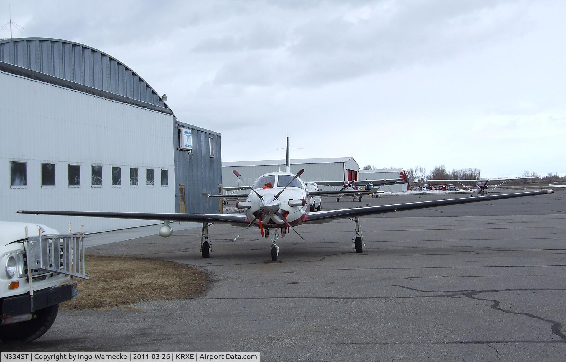N334ST, 2007 Piper PA-46-500TP C/N 4697334, Piper PA-46-500TP Malibu Meridian at Rexburg-Madison County airport, Rexburg ID