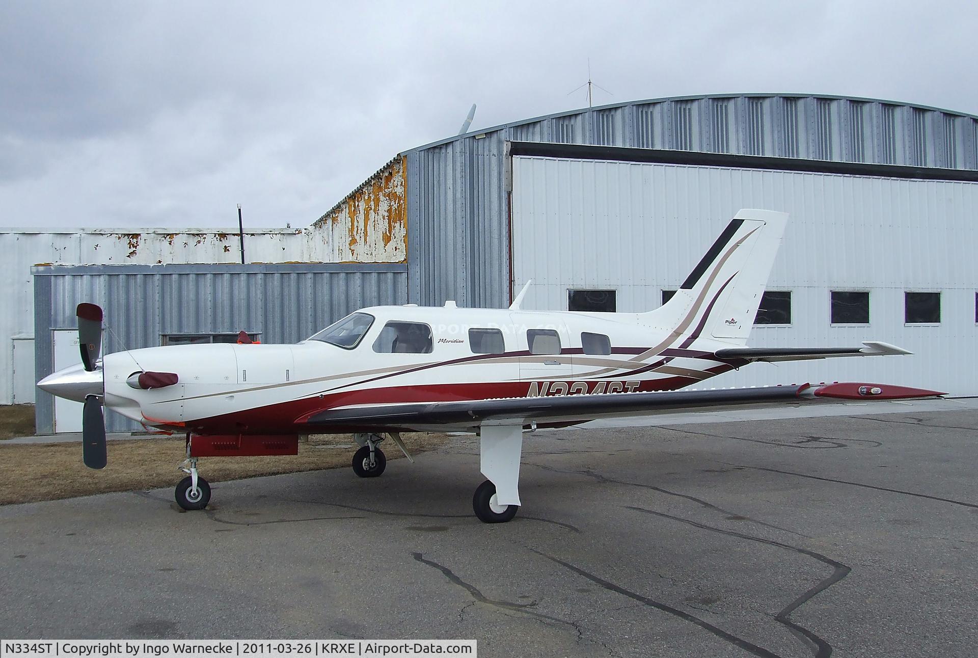 N334ST, 2007 Piper PA-46-500TP C/N 4697334, Piper PA-46-500TP Malibu Meridian at Rexburg-Madison County airport, Rexburg ID