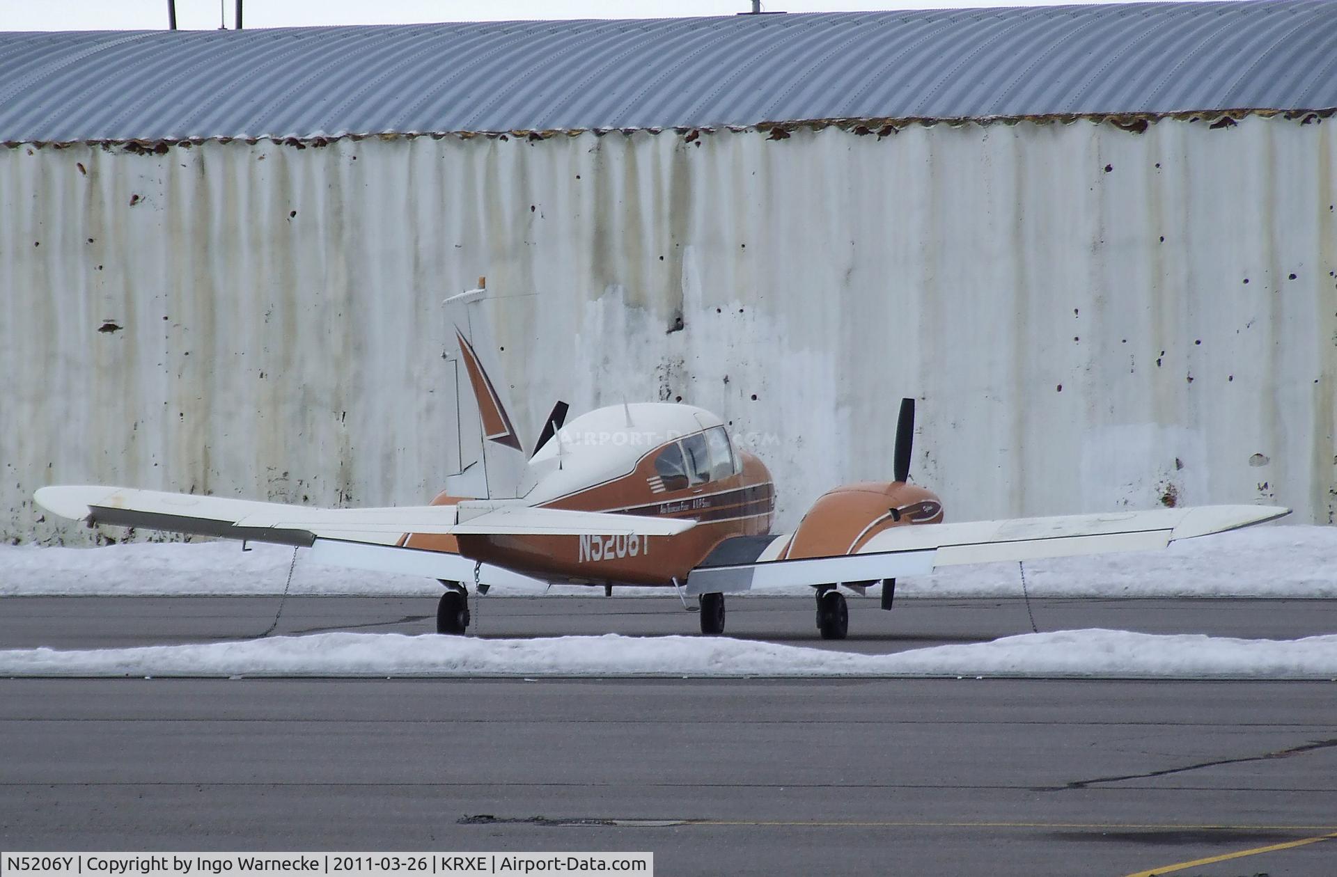 N5206Y, 1962 Piper PA-23-250 C/N 27-2254, Piper PA-23-250 Aztec at Rexburg-Madison County airport, Rexburg ID
