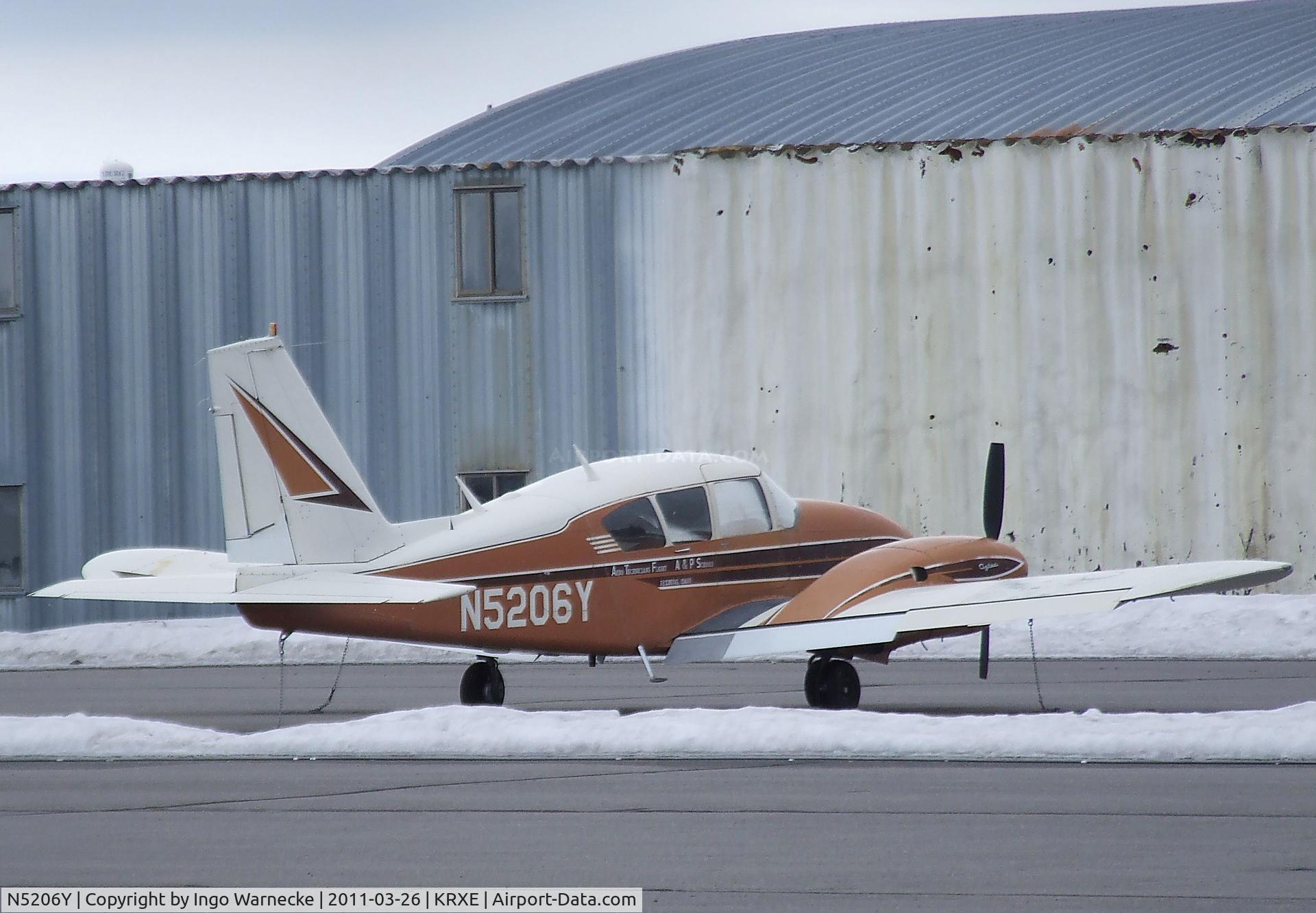 N5206Y, 1962 Piper PA-23-250 C/N 27-2254, Piper PA-23-250 Aztec at Rexburg-Madison County airport, Rexburg ID