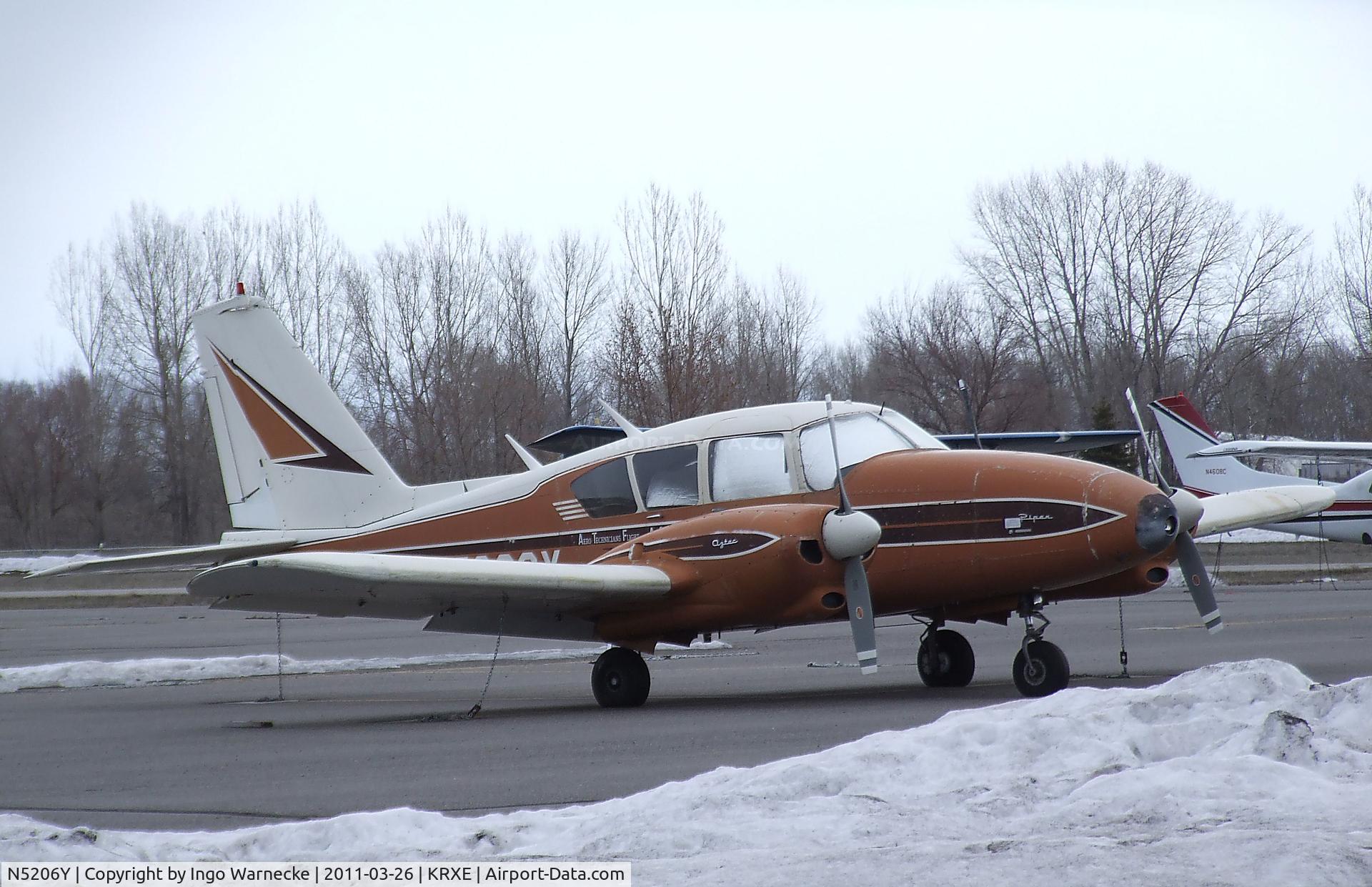 N5206Y, 1962 Piper PA-23-250 C/N 27-2254, Piper PA-23-250 Aztec at Rexburg-Madison County airport, Rexburg ID