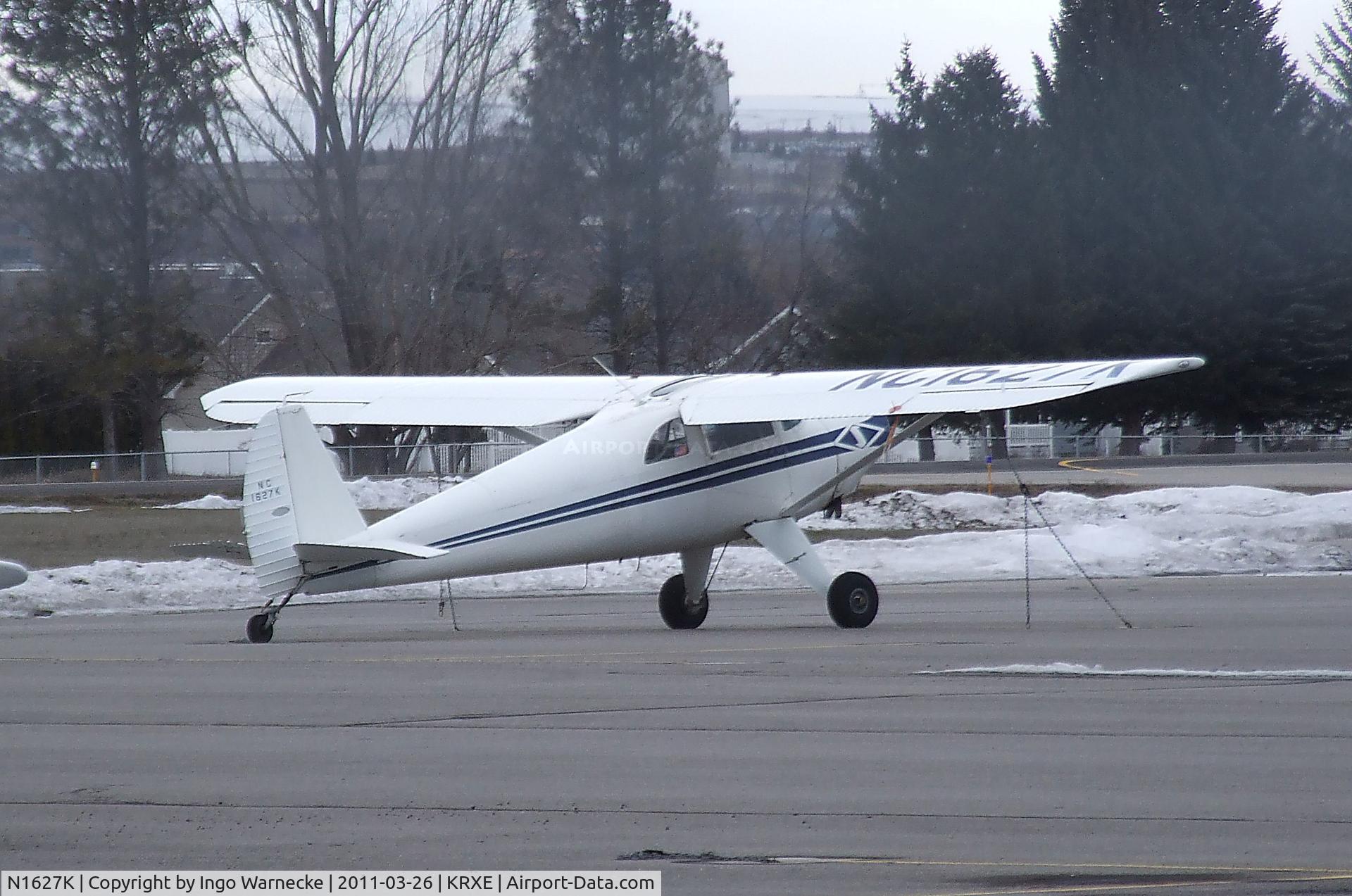N1627K, 1946 Luscombe 8A C/N 4354, Luscombe 8A at Rexburg-Madison County airport, Rexburg ID