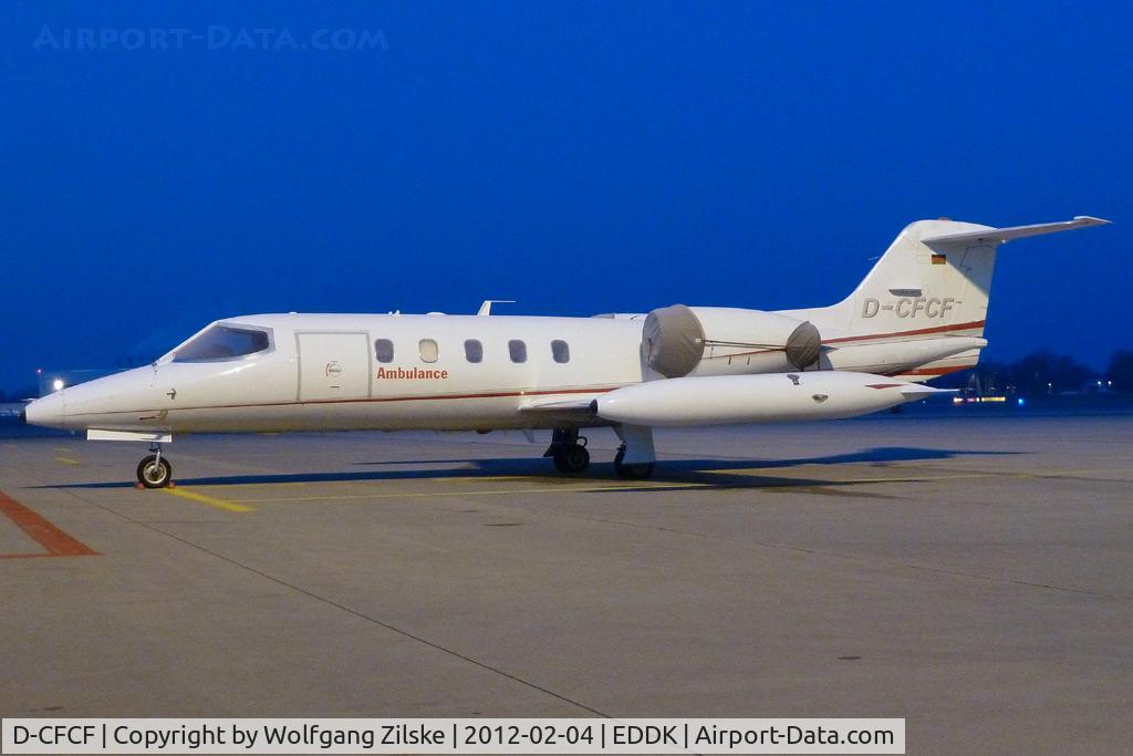 D-CFCF, 1981 Gates Learjet 35A C/N 413, visitor