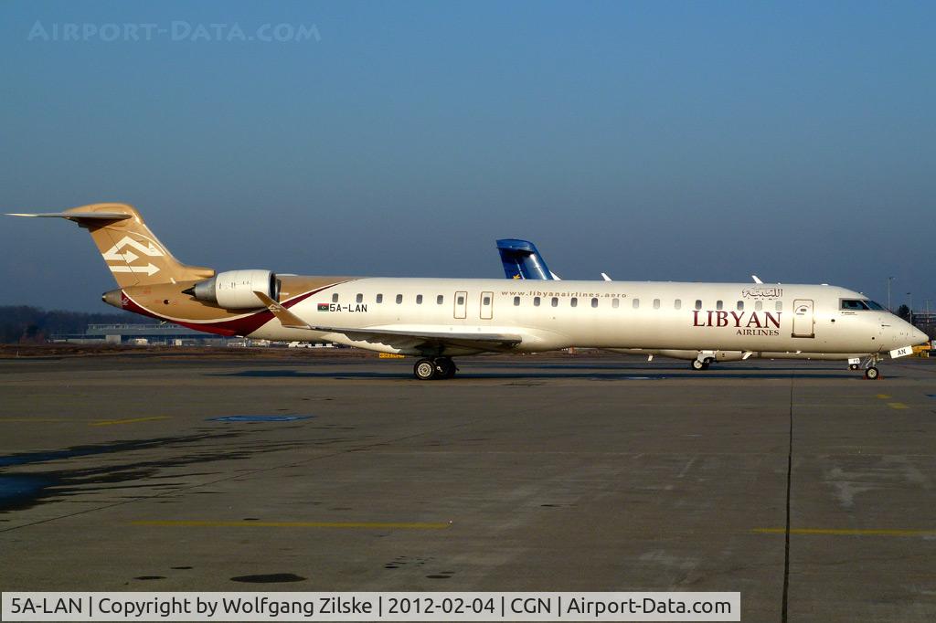 5A-LAN, 2010 Bombardier CRJ-900ER (CL-600-2D24) C/N 15258, visitor