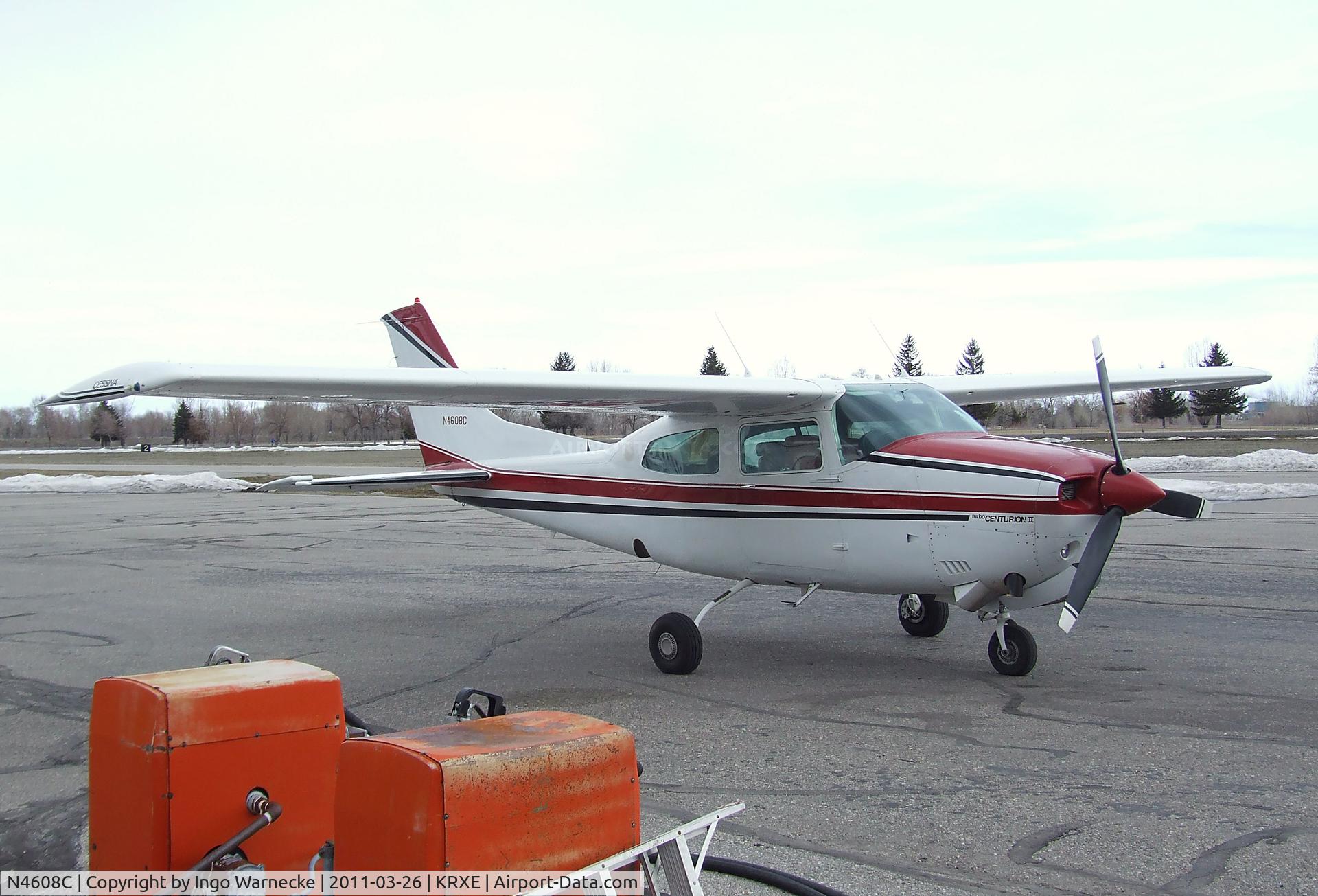 N4608C, Cessna T210N Turbo Centurion C/N 21063572, Cessna T210N Turbo Centurion II at Rexburg-Madison County airport, Rexburg ID