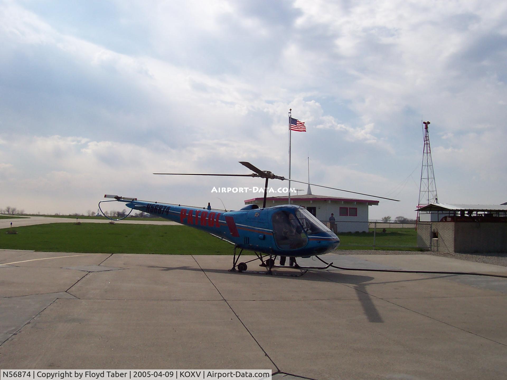 N56874, 1979 Enstrom F-28C C/N 467, In for power line patrol with Alliant Energy