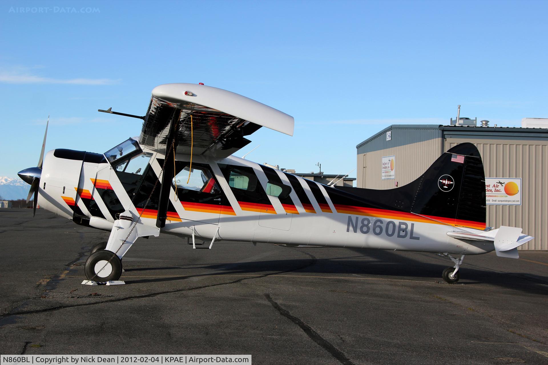 N860BL, 1953 De Havilland Canada DHC-2 Beaver Mk.I (L20A) C/N 575, KPAE/PAE