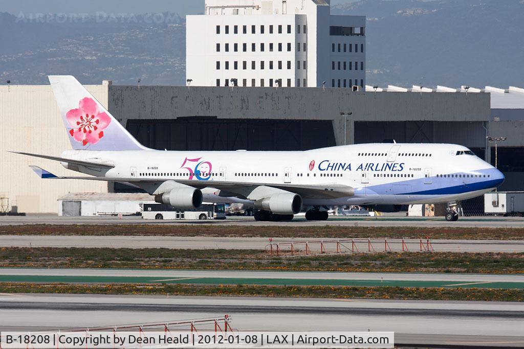 B-18208, 1998 Boeing 747-409 C/N 29031, China Airlines 