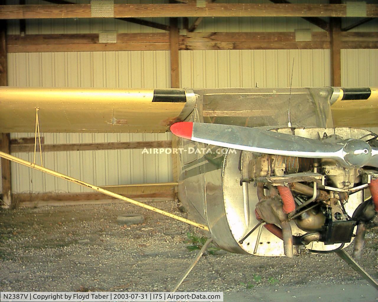 N2387V, 1948 Cessna 140 C/N 14626, Another shot of this rugged old bird