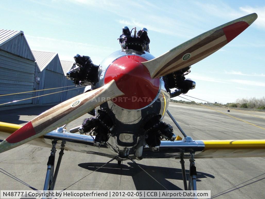 N48777, 1941 Ryan Aeronautical ST3KR C/N 1068, The Kinner R-5 is an American five cylinder, air cooled radial engine for light general and sport aircraft of the 1930s