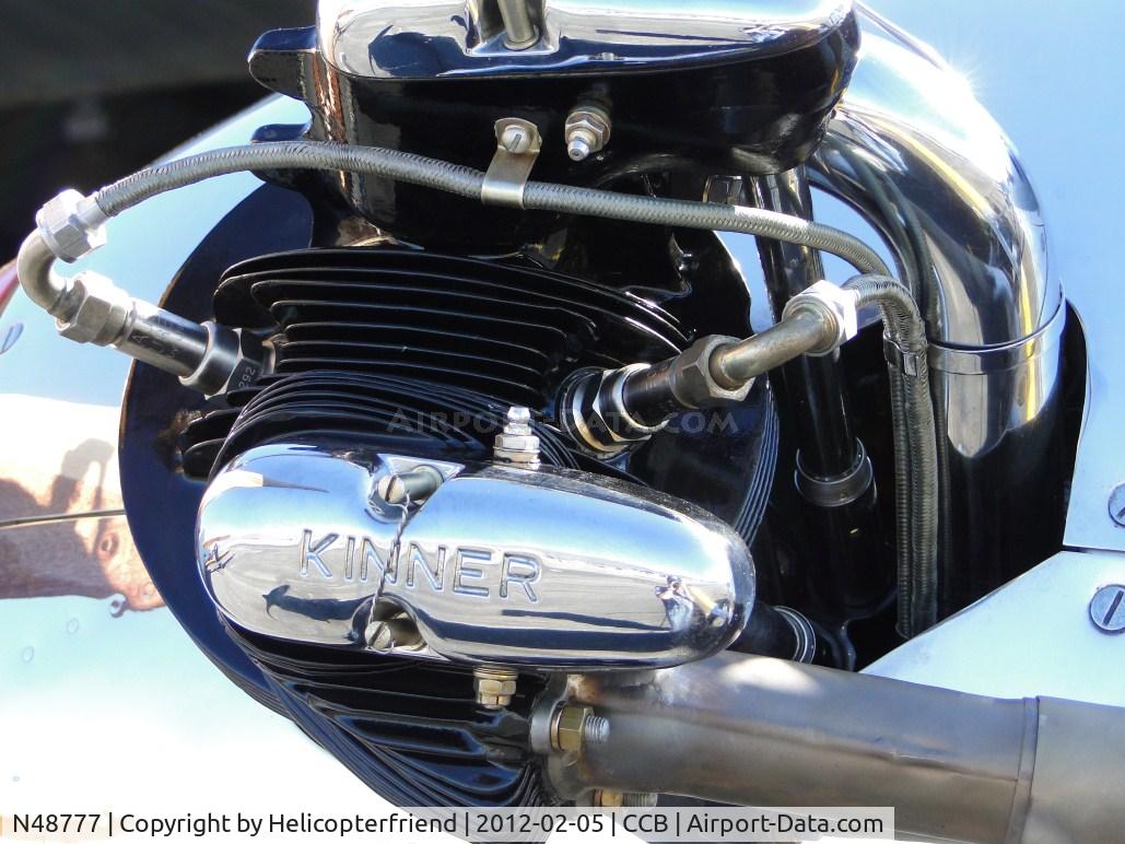 N48777, 1941 Ryan Aeronautical ST3KR C/N 1068, Bore: 5 in, Stroke: 5 ½ in