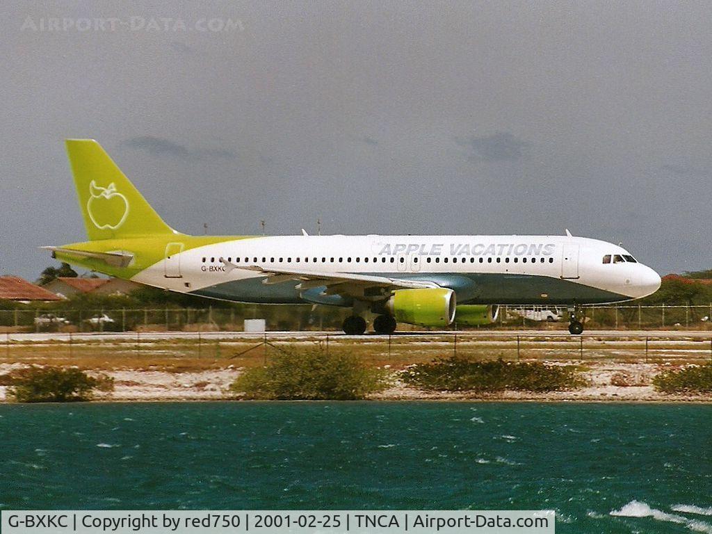 G-BXKC, 1997 Airbus A320-214 C/N 730, Photograph by Edwin van Opstal with permission. Scanned from a color print.