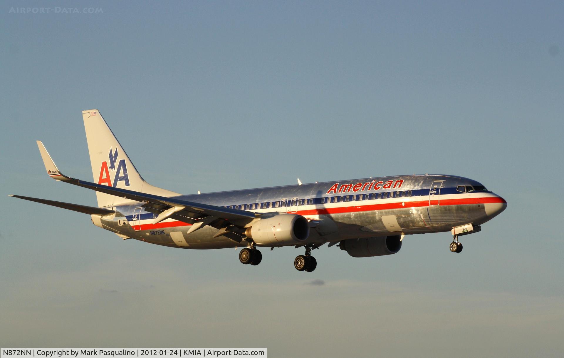 N872NN, 2011 Boeing 737-823 C/N 33219, Boeing 737-800
