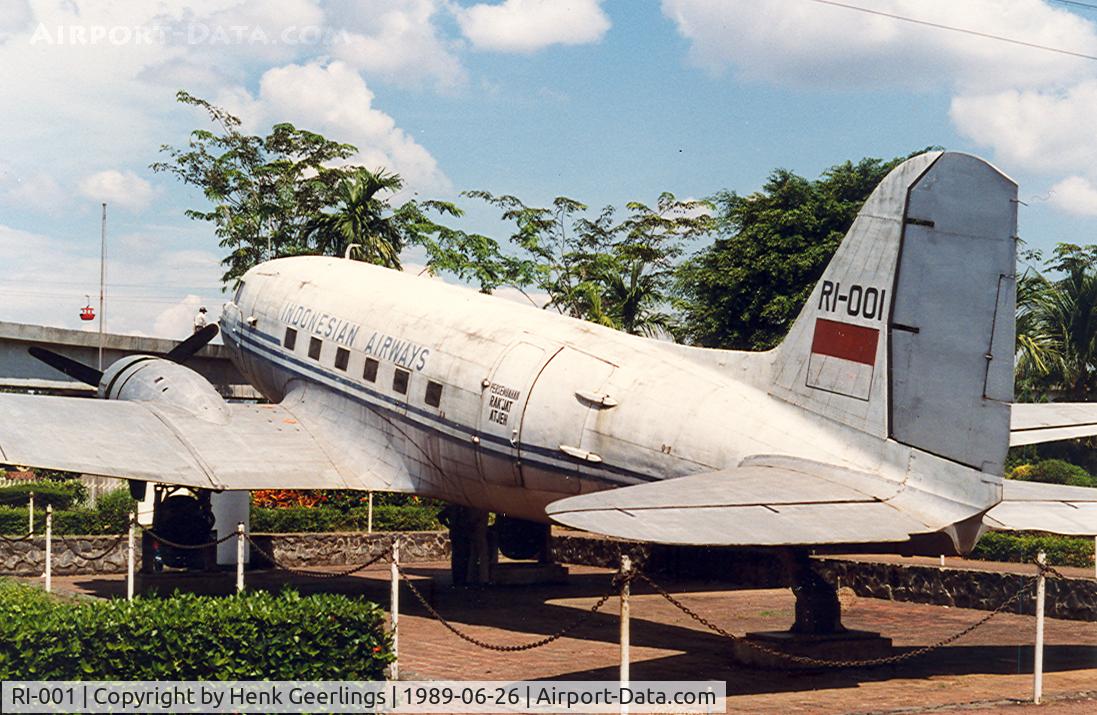 RI-001, 1945 Douglas C-47B Skytrain C/N 15458/26903, Indonesian Airways - Jakarta