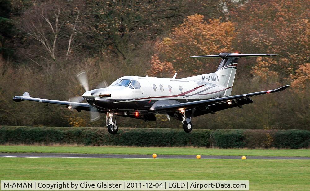 M-AMAN, 2010 Pilatus PC-12/47E C/N 1223, Aman Travel Ltd (17.6.2011)