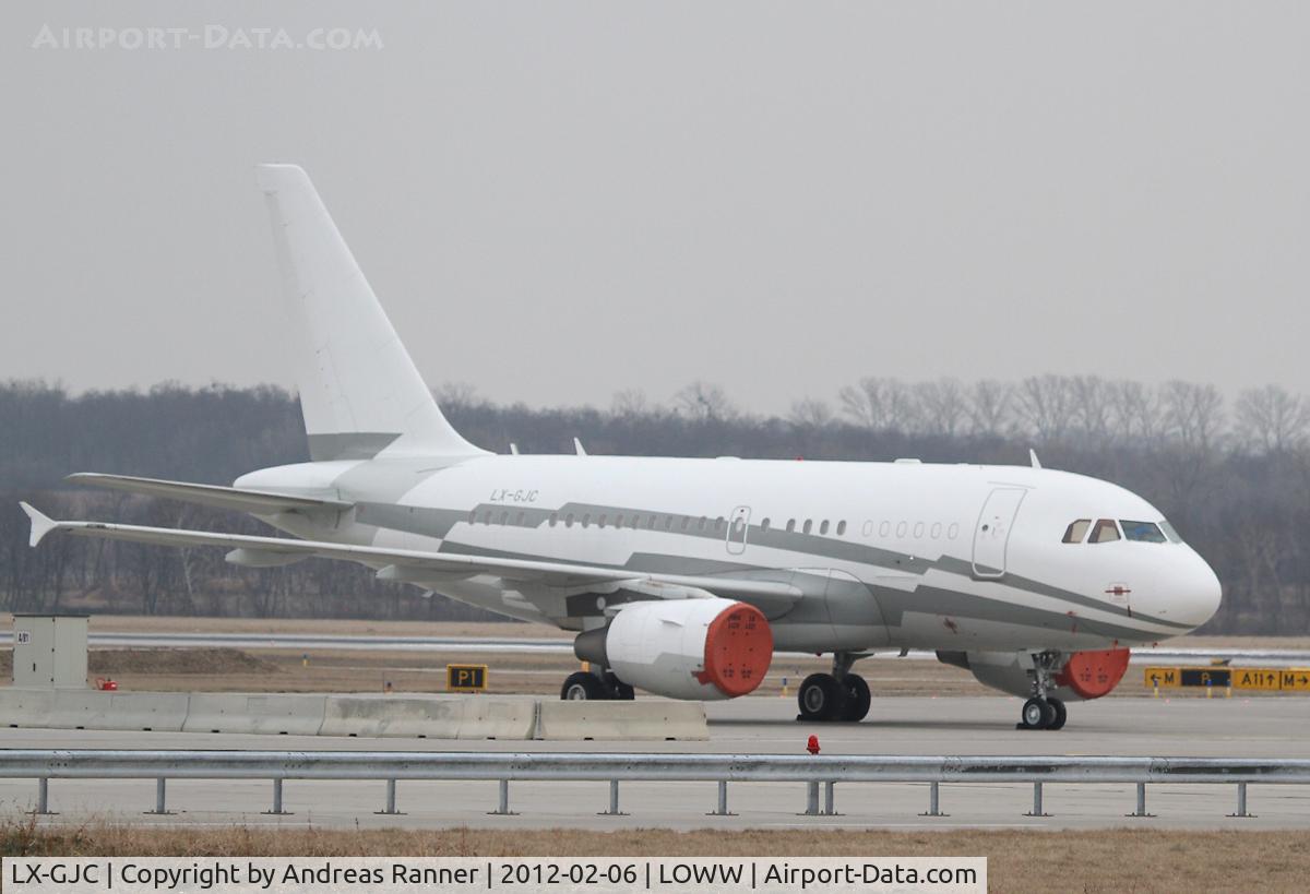 LX-GJC, 2007 Airbus ACJ318 (A318-112/CJ) C/N 3100, Global Jet Luxembourg Airbus A318