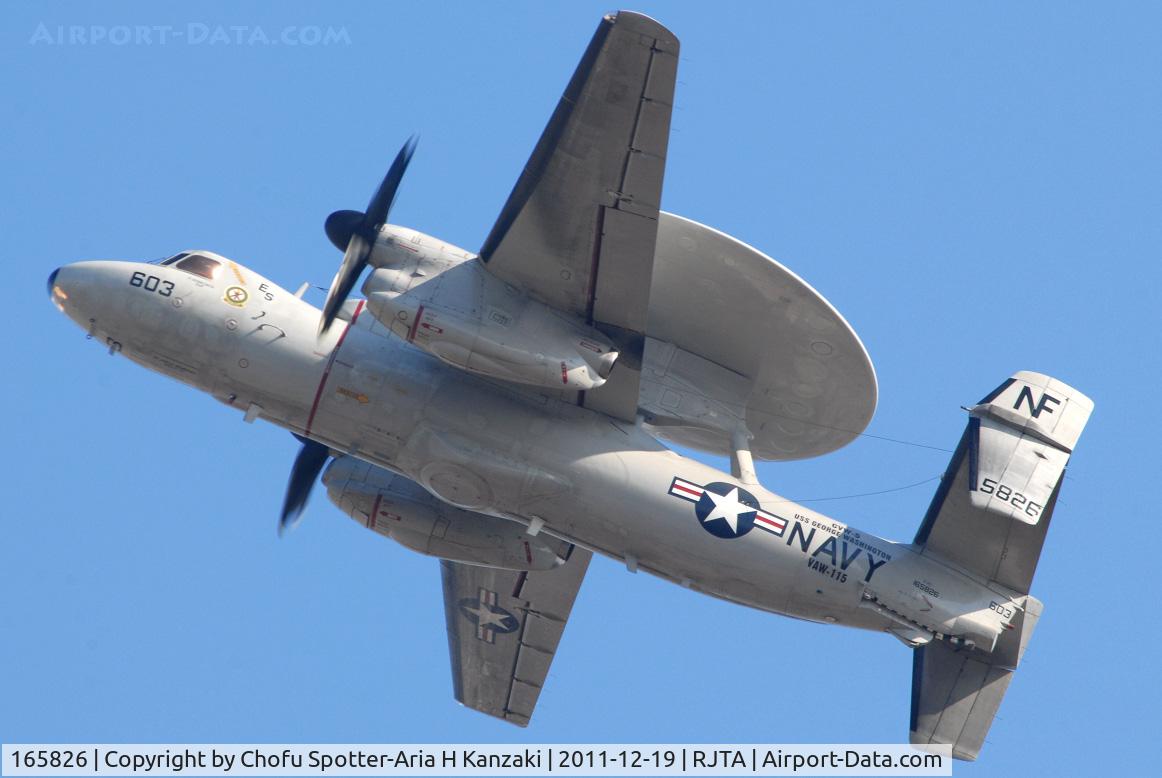 165826, Northrop Grumman E-2C Hawkeye C/N A197, NikonD200+TAMRON AF 200-500mm F/5-6.3 LD IF