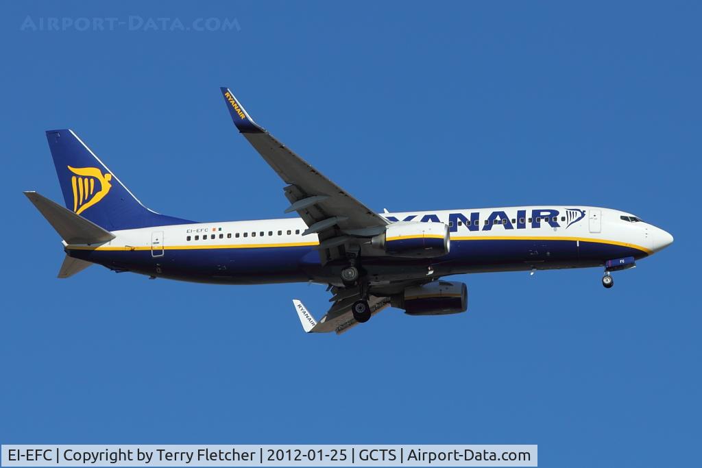 EI-EFC, 2009 Boeing 737-8AS C/N 35015, Ryanair B737 at Tenerife