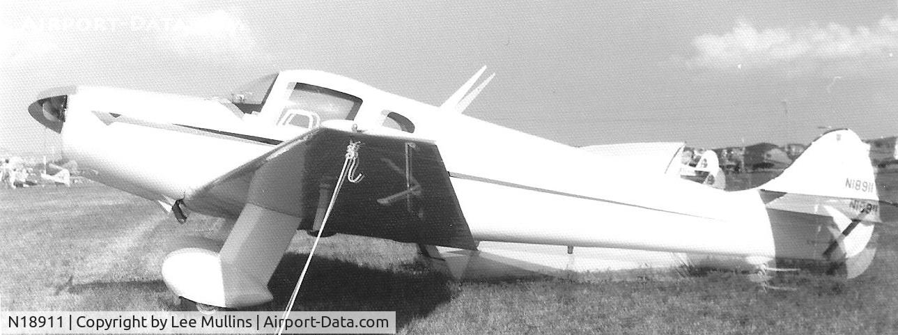 N18911, 1938 Ryan Aeronautical SCW-145 C/N 205, Double exposed photo, but the only I have!