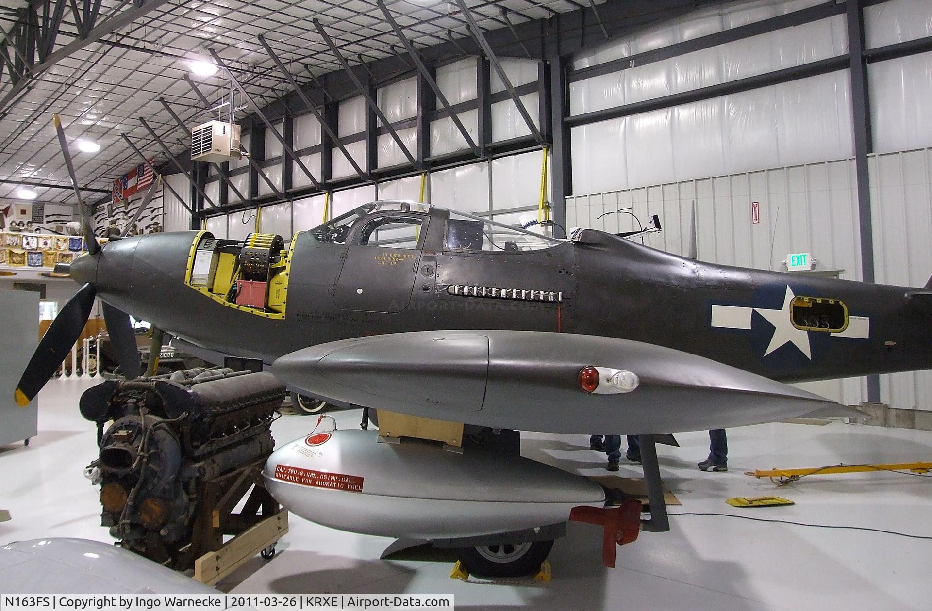 N163FS, 1943 Bell P-63C-5 Kingcobra C/N 33-91, Bell P-63C Kingcobra at the Legacy Flight Museum, Rexburg ID