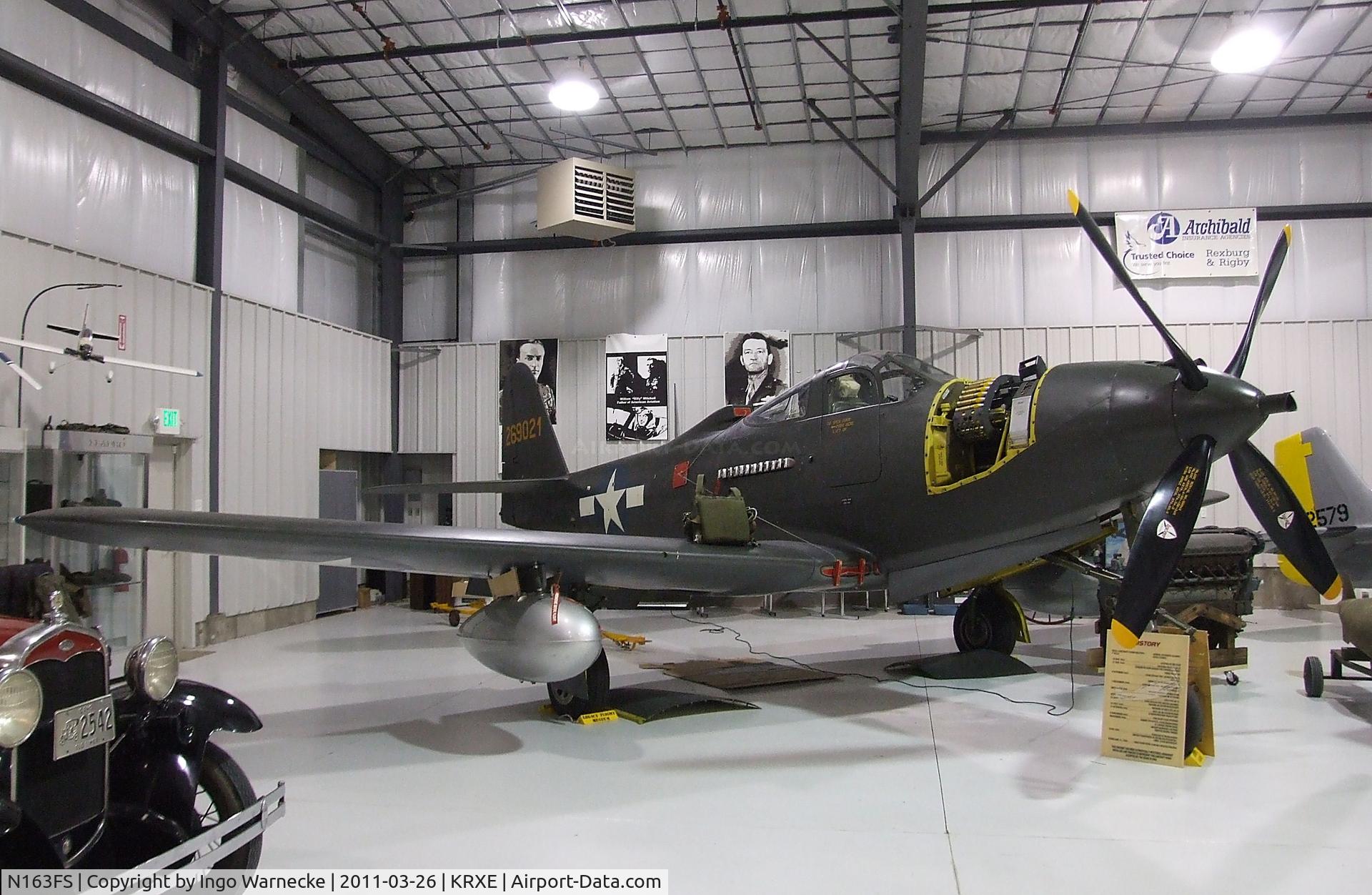 N163FS, 1943 Bell P-63C-5 Kingcobra C/N 33-91, Bell P-63C Kingcobra at the Legacy Flight Museum, Rexburg ID