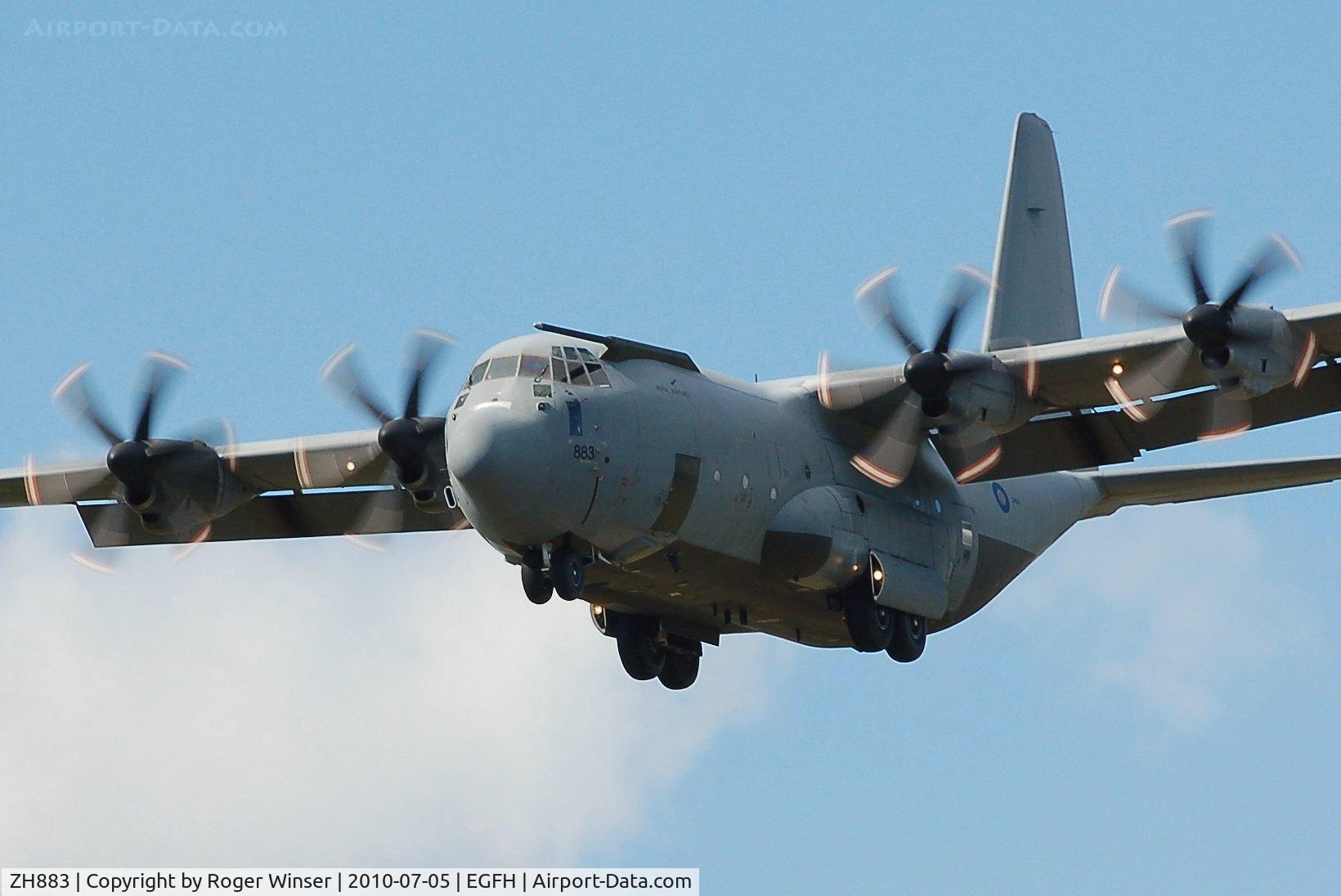 ZH883, 1999 Lockheed Martin C-130J Hercules C.5 C/N 382-5481, RAF LTW Hercules C.5.