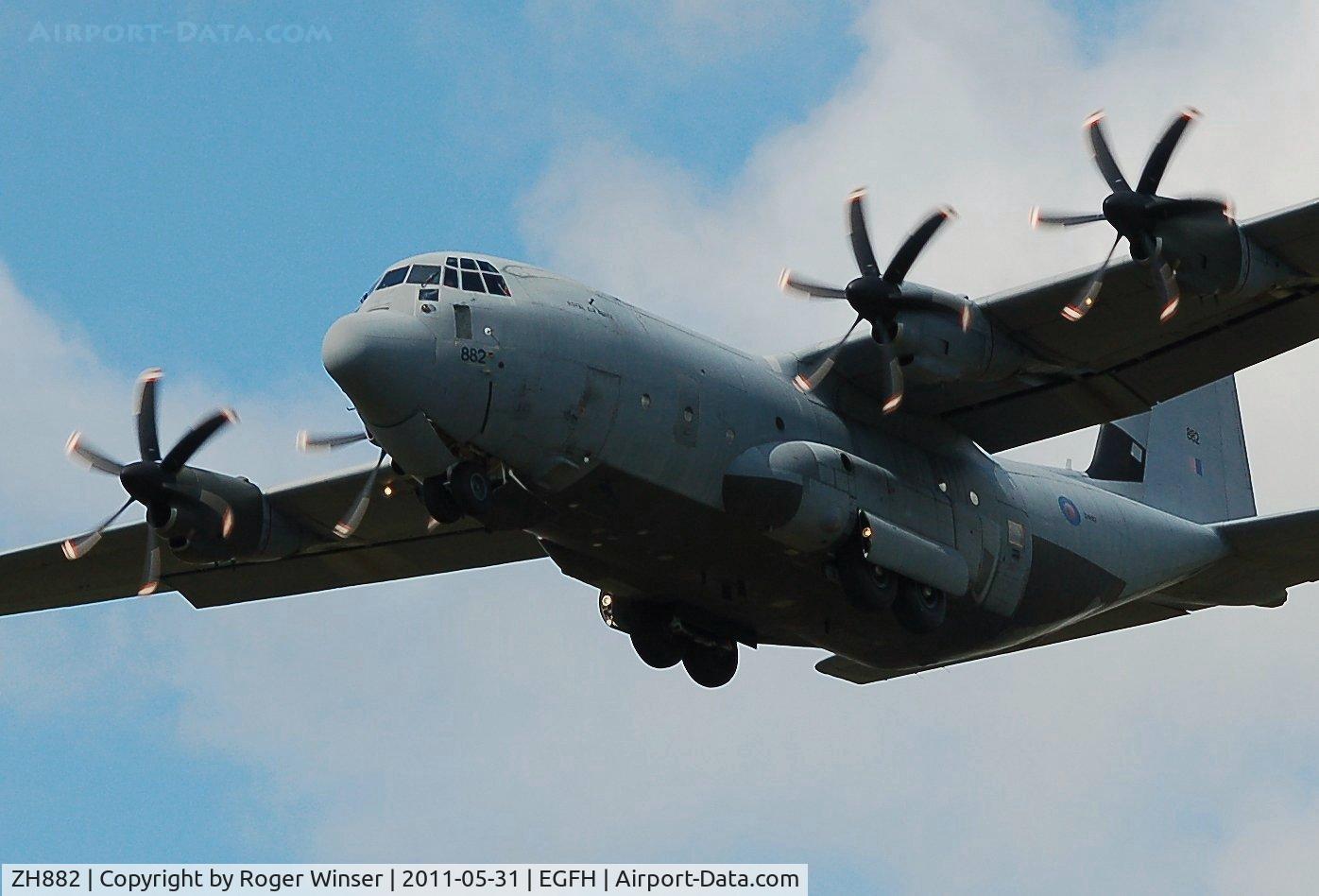 ZH882, 1999 Lockheed Martin C-130J Hercules C.5 C/N 382-5480, RAF C-130J Hercules C.5. of the Lyneham Transport Wing.