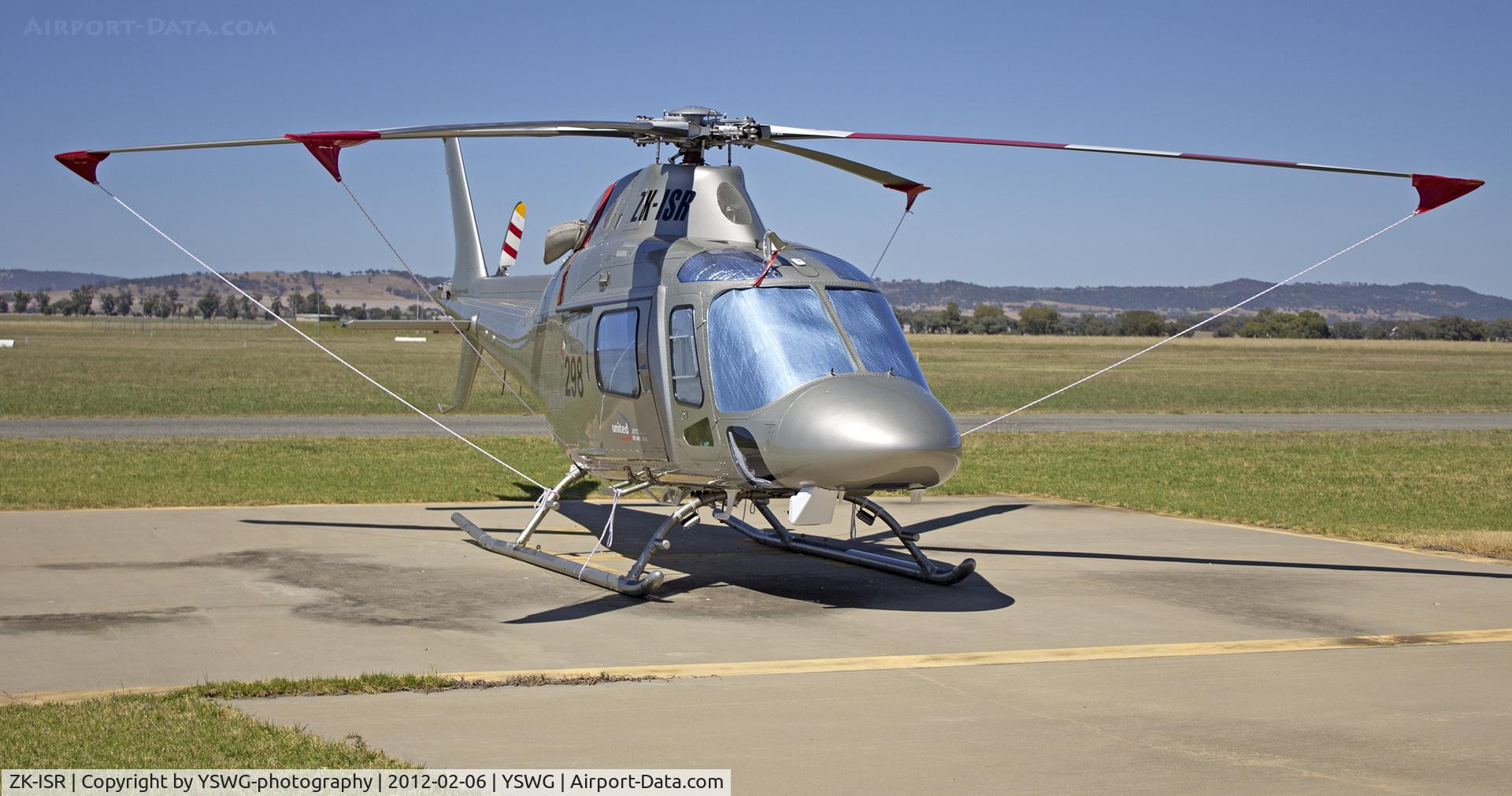 ZK-ISR, Agusta A-119 Koala C/N 14710, AgustaWestland AW119 Koala Ke (ZK-ISR), operated by United Aero, at the Wagga Wagga Airport.