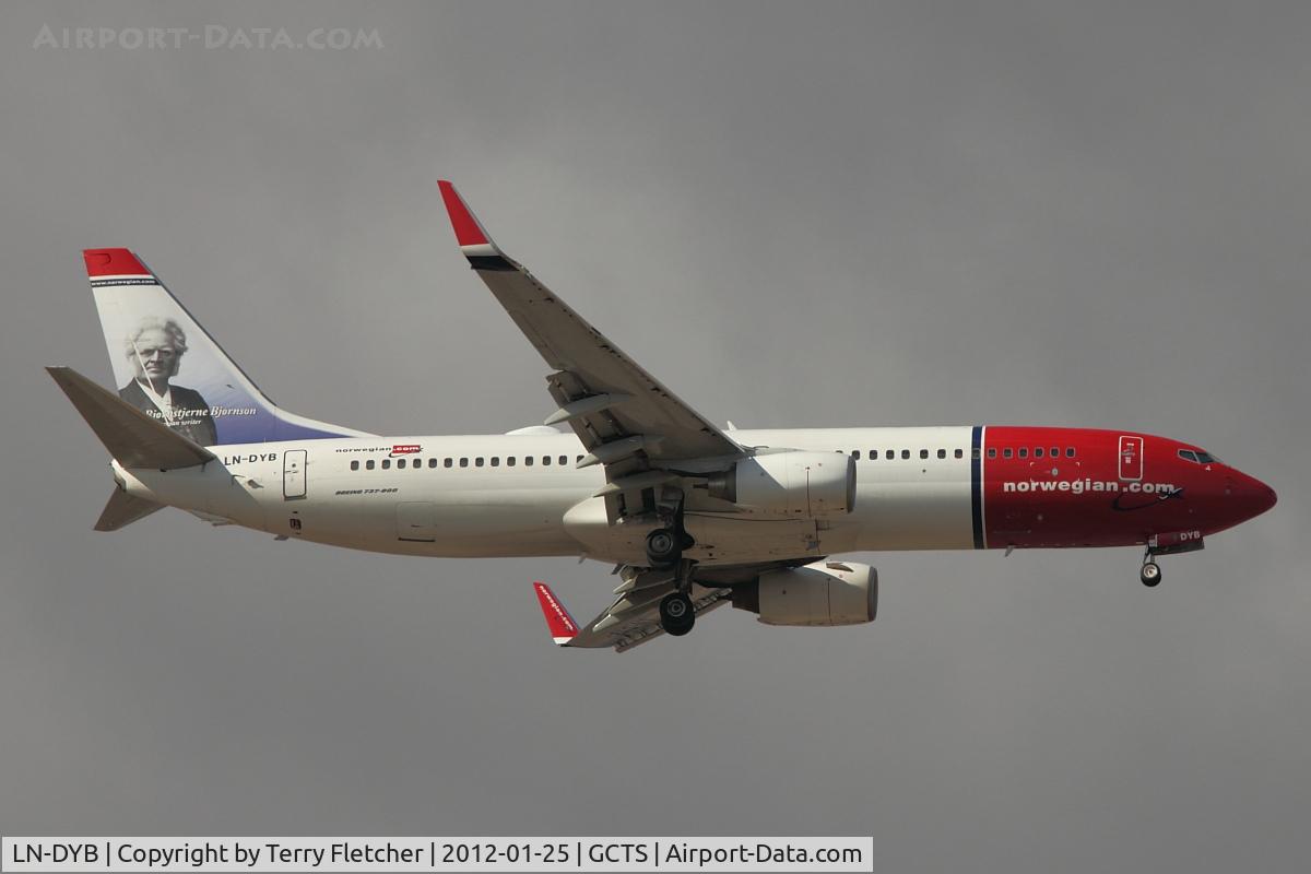 LN-DYB, 2009 Boeing 737-8JP C/N 39163, Norwegian Shuttle 2009 BOEING 737-8JP/W, c/n: 39163