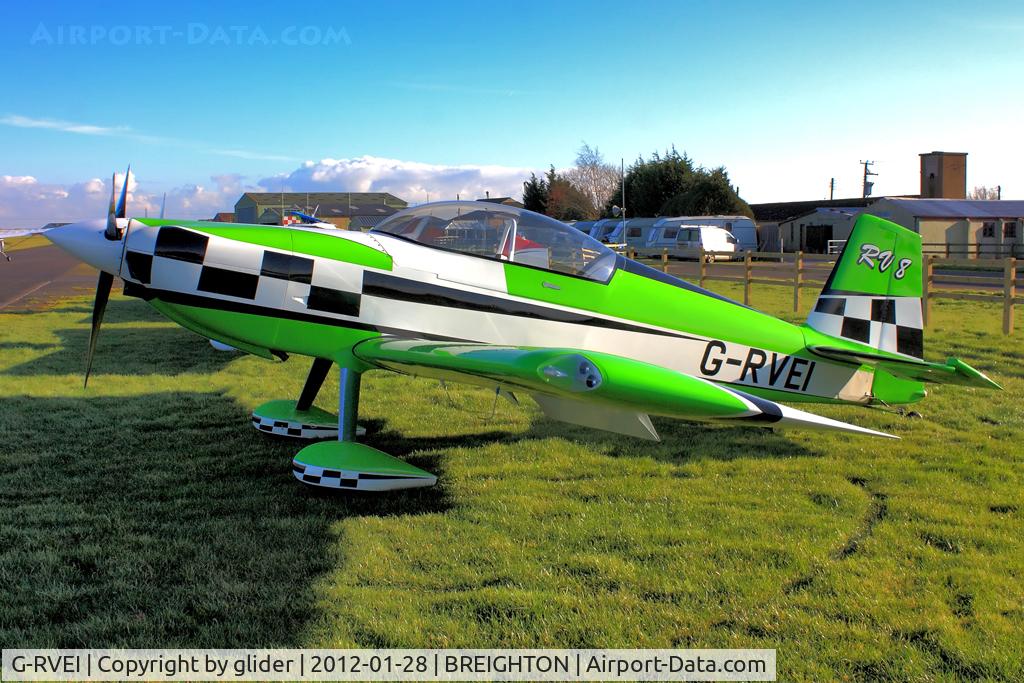 G-RVEI, 2011 Vans RV-8 C/N LAA 303-14961, Vans RV8 at Breighton North Yorkshire England