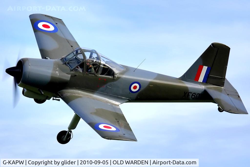 G-KAPW, 1955 Percival P-56 Provost T.1 C/N PAC/56/311, Another immaculate display at Old Warden and the Shuttleworth Collection